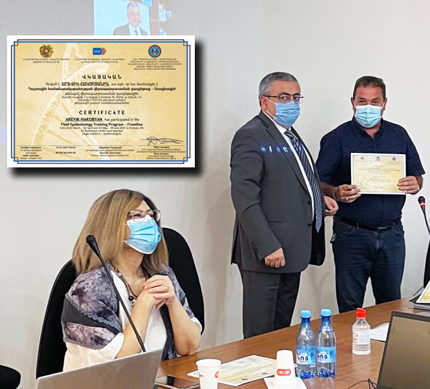 News-Armenia FETP Frontline Cohort 1 Graduation